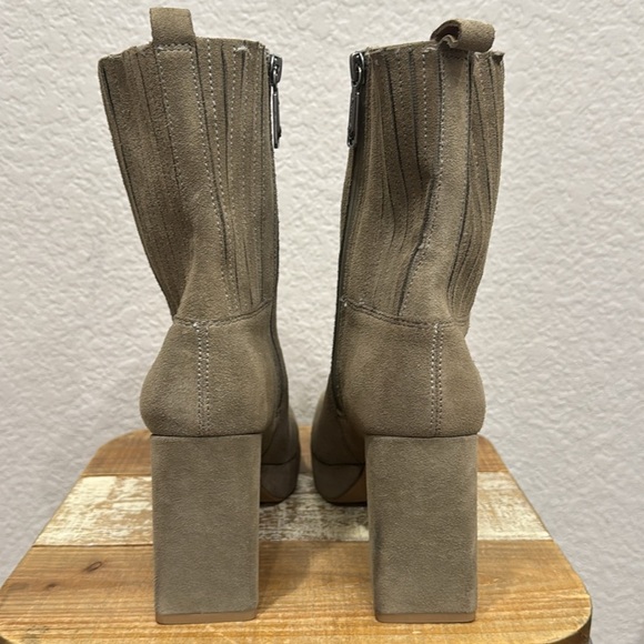 Blondo Rozalie Waterproof Suede Boots Size 8.5 - Picture 5 of 8